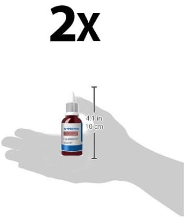 Myprotein Flavdrops Strawberry - Pack of 2 (2x50ml) | Flavor Enhancer for Drinks & Recipes - Buy Online on GoSupps.com