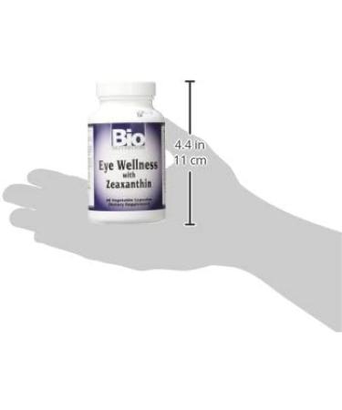 Bio Nutrition Eye Wellness Capsules with Zeaxanthin - 60 Vegetarian Count - Buy Online on GoSupps.com
