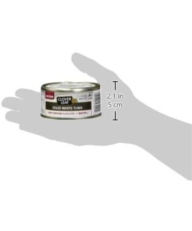 Clover Leaf Solid White Tuna Low Sodium Albacore In Water - 170g 24 Count - Canned Tuna - Excellent Source Of Protein - 16g Of Protein Per 55g Serving Drained - 100% Wild-Caught and Traceable Tuna - Buy Online on GoSupps.com