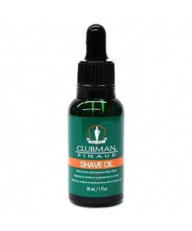 Clubman Pinaud Shave Oil 1 oz (Pack of 2) - Hydrating Shaving Oil for Smoothest Shave - Buy Online on GoSupps.com