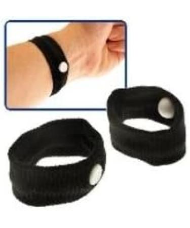 Acupressure Motion Sickness Relief Wristbands (Yellow) - Nausea Relief Bracelet for Morning Sickness, Chemotherapy - 8 Colors - Buy Online on GoSupps.com