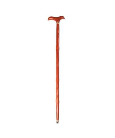 Walking Stick Wooden Cane Wenge Faucet Crutches Seniors Non Slip Cane Walking Stick for The Elderly (Rosewoodred) powerfully