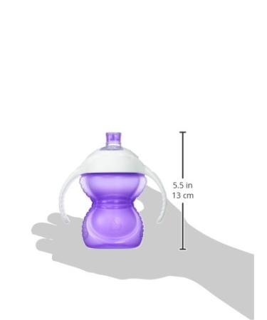 Munchkin Click Lock Bite Proof Trainer Cup 7oz 2 Pack - Pink/Purple - Buy Online on GoSupps.com