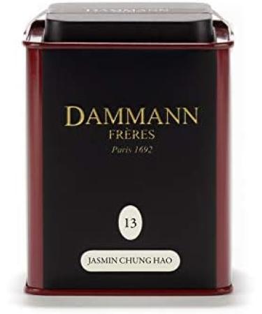 Jasmin Chung Hao - Jasmine Green Tea 100g / 3.52oz Loose-Leaf Tea in Tin Dammann Fr res - Buy Online on GoSupps.com