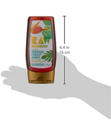 Raw Health Organic Brazilian Forest Honey - Squeezy 350g - Buy Online on GoSupps.com