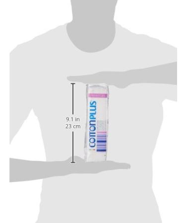 Cotton Plus Square Makeup Remover Pads - 100% Cotton 80 Pieces | Eco-Friendly & Gentle Cleansing - Buy Online on GoSupps.com