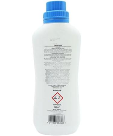 Drain cleaners and unblockers 500g Caustic Soda Drain Cleaner Caustic Soda Powder Sink & Drain cleaner strong the original and best drain cleaner kitchen drain unblocker - Buy Online on GoSupps.com