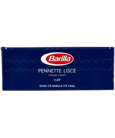  Barilla Pack of 5 Barilla Pennette Lisce pasta no. 69 - 500g pack - Buy Online on GoSupps.com