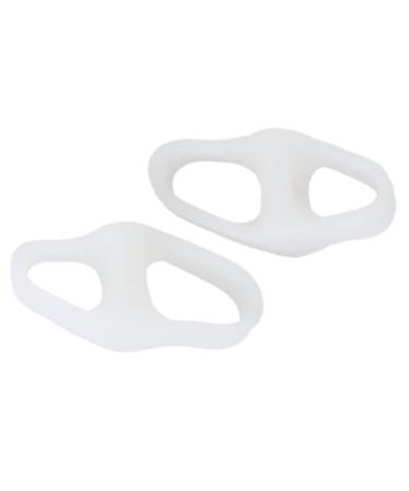 Healeved Gel Bunion Toe Separator Pair for Bunion Relief - White Orthotic Foot Protector - Buy Online on GoSupps.com