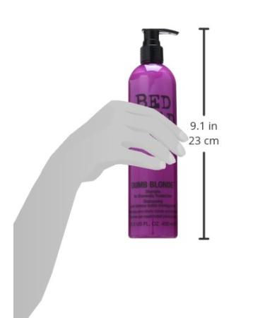 TIGI Bed Head Dumb Blonde Shampoo 13.5 Ounce - Best Shampoo for Blonde Hair Nourishing & Color Protecting - Buy Online on GoSupps.com