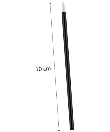 Healeved 100pcs Cosmetics Brush Eyeliner Applicator Tool Eyeliner Brush Applicator Eye Liner Applicator White 10X0.5X0.5cm White - Buy Online on GoSupps.com