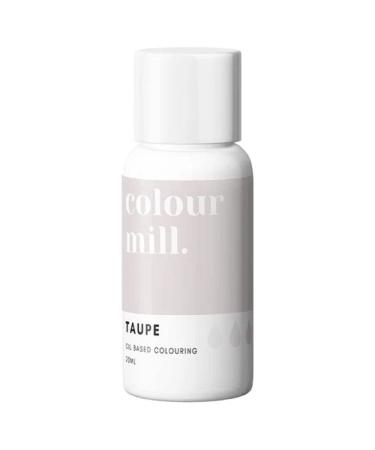 Colour Mill Oil Based Food Colouring 20ml Colours all Icings Chocolate Dough and more (Taupe)