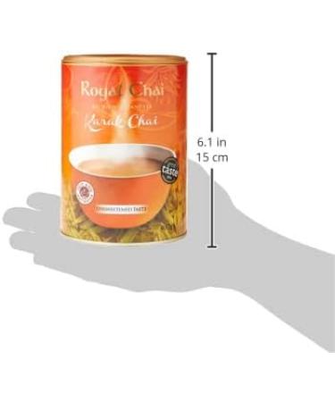 Royal Chai Karak Unsweetened Tub 400g - Premium Instant Chai | Makes 20 Cups - Buy Online on GoSupps.com