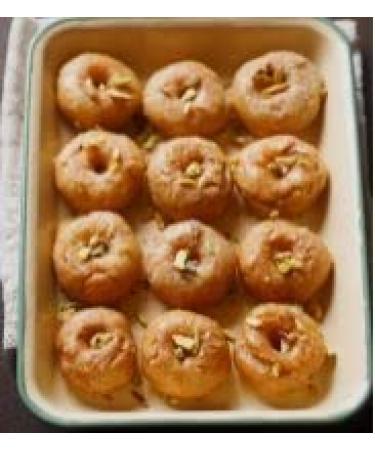 Balushahi 1Kg Indian Traditional Sweet Best Gift For All Occasions Raksha Bandhan Rakhi Marriage Diwali Holi Ganesh Chaturthi Festival Treat For Family & Friend