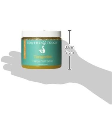 Soothing Touch Herbal Salt Tangerine Scrub - 20 Oz | Exfoliating Body Scrub for Glowing Skin | International Shipping Available - Buy Online on GoSupps.com