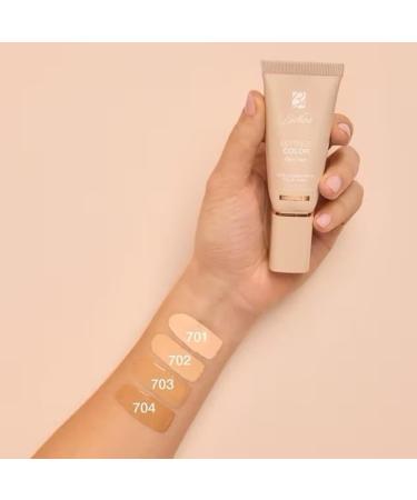 BioNike Defence Color Skin Tint Serum Nude Leather Foundation No. 703 Praline 30ml - Buy Online on GoSupps.com