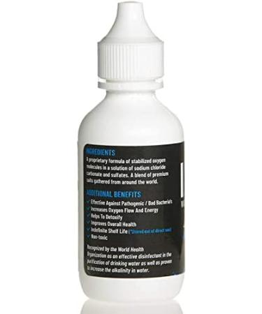 ION Alkaline Water Drops pH Booster | 7+ Year Water Storage Treatment & Purification Drops for Drinking | Use All Natural Ingredients 2 Fl Oz (Pack of 1) - Buy Online on GoSupps.com