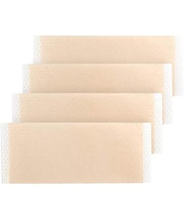 Professional Silicone Scar Removal Sheets - 4 Reusable pcs (Green) - For C-Section Surgery, Burn, Keloid, Acne - Drug-Free Solution - 2 Month Supply - Buy Online on GoSupps.com