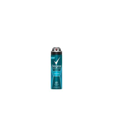 Degree Deodorant 3.8 Ounce Mens Dry Spray Cool Rush (113ml) (3 Pack)