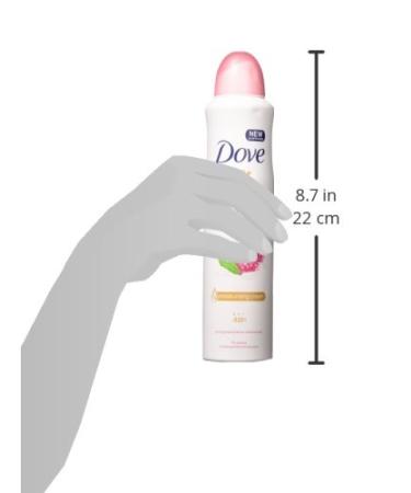 Dove Go Fresh Antiperspirant Body Spray 250ml Pomegranate & Lemon Verbena - 2-Pack - Buy Online on GoSupps.com