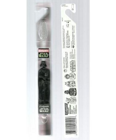 COLGATE STAR WARS DARTH VADER TOOTHBRUSH 3D figure on handle