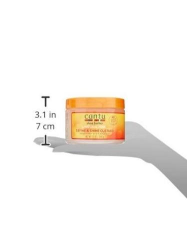 Cantu Shea Butter Define & Shine Custard 12oz (2 Pack) - Natural Hair Styling Product - Buy Online on GoSupps.com