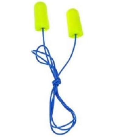 3M 311-1250 E-A-Rsoft Corded Earplugs - Regular Size - Yellow Neons - 200 Pairs - Buy Online on GoSupps.com