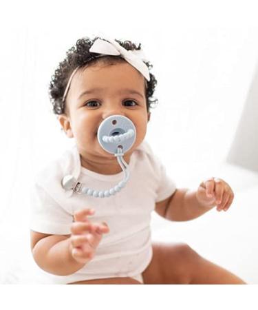 Ryan & Rose Cutie Clip Judy - Silicone Pacifier Holder (Blue) - Buy Online on GoSupps.com