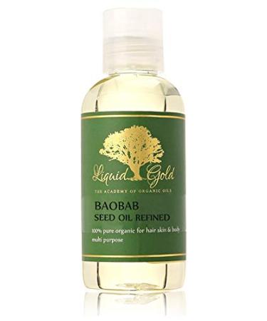 4 Fl.oz Premium Baobab Oil 100% Pure Organic Cold Pressed Used in Moisturizers Soap Cream Hair Body Product