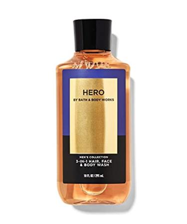 Bath and Body Works Hero for Men Trio Gift Set - Deodorizing Body Spray, Body Wash & Body Cream - Full Size - Buy Online on GoSupps.com