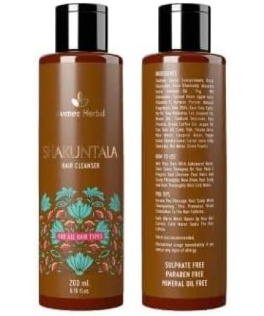  QURA QURA Shakuntala Hair Cleanser | For all hair types | Recommended for daily use | SLS and paraben free | Reduces dandruff with curd and milk | 200 ml - Buy Online on GoSupps.com