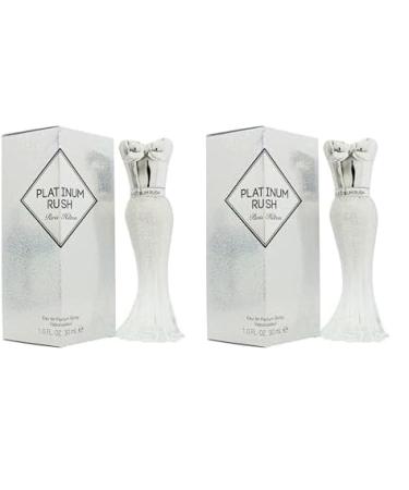 Paris Hilton Platinum Rush for Women Eau de Parfum Spray 1 Ounce/ 30ml (Pack of 2) 1 Count (Pack of 2)