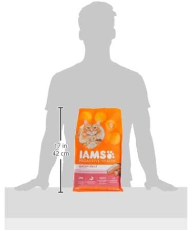 IAMS Proactive Health Healthy Adult Dry Cat Food with Salmon 3.18kg Bag - Buy Online on GoSupps.com