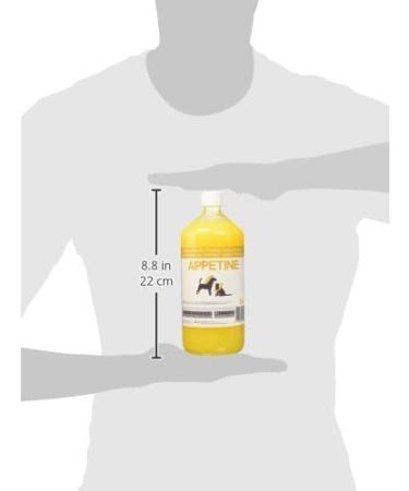 NUTRIVET - Complementary Food - Dogs & Cats - Appetite - Rich in Chicken Fatty Acid - 1 Liter Bottle - Buy Online on GoSupps.com