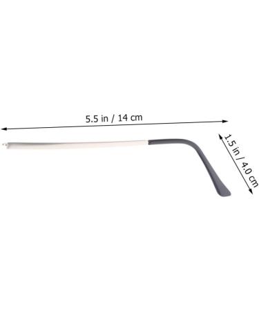 Buy Bcoath Replacement Glasses Legs - 2 Pairs for Easy Glasses Repair | International Shipping Available - Buy Online on GoSupps.com
