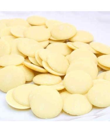 White Chocolate | Button's | Finest Belgian | 3X1Kg (3Kg) Bag | Baking and Topping | Premium Quality Chocolate - Buy Online on GoSupps.com