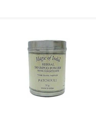 RSGM Magic Of India Herbal Patchouli Shampoo Powder With Conditioner - 50g - Buy Online on GoSupps.com