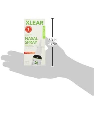 Xlear Natural Saline Nasal Spray with Xylitol 1.5 fl oz (Pack of 3) - Standard Packaging - Buy Online on GoSupps.com