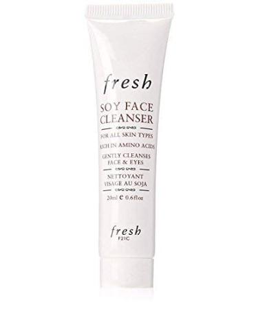 Fresh Soy Face Cleanser and Makeup Remover - Rich in Amino Acids - For Face and Eyes (Travel Size (20ml x 1)) - Buy Online on GoSupps.com