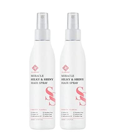 Elabore 2 Pack Miracle Silky & Shiny Hair Spray 200ml / 6.76fl.oz