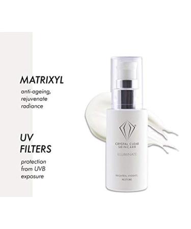 Buy Crystal Clear Illuminate - Hydrating Illuminating Facial Serum | Anti-Aging Serum for Bright Dewy Skin - 25 mL - International Shipping Available - Buy Online on GoSupps.com