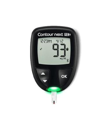 Contour NEXT GEN Glucose Monitor Kit with 50 Test Strips & Lancets for Diabetes Testing - Buy Online on GoSupps.com
