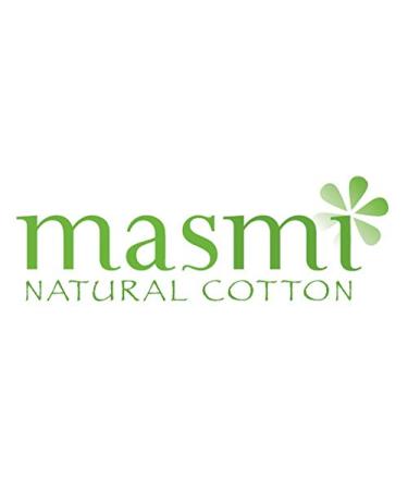 Masmi Vegan Organic Cotton Buds - 100% Biodegradable Non-Chlorine Bleached Eco-Friendly | 200 Compressed Paper Sticks - Buy Online on GoSupps.com