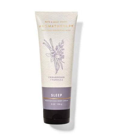 Bath and Body Works Aromatherapy Cedarwood Vanilla Gift Set - Body Cream, Body Wash, Pillow Mist - Full Size Bath & Body Set - Buy Online on GoSupps.com