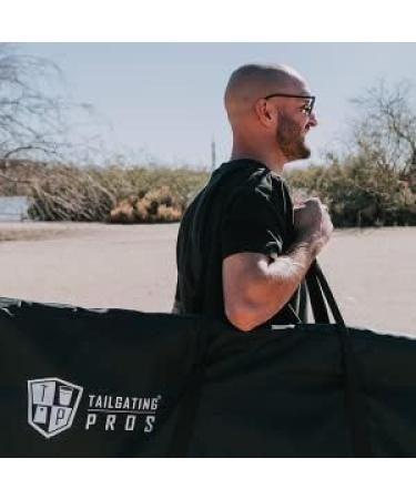 Tailgating Pros Heavy- Duty Cornhole Board Carrying Case 4'x2' Regulation Size w/Padded Shoulder Strap! Heavy-Duty Material - Buy Online on GoSupps.com