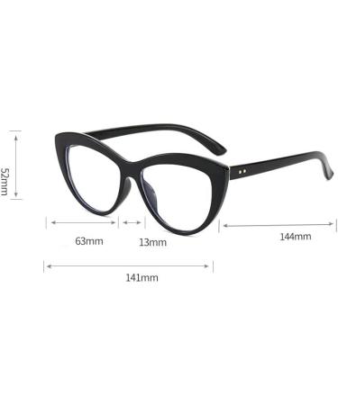 PARWANA Cat-Eye Blue Light Blocking Reading Glasses +350 - Anti Eye Strain Tortoiseshell Computer Readers - Buy Online on GoSupps.com