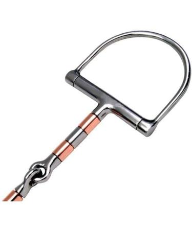 FR FIGHTER Copper Roller Snaffle D Bit Mouth 5 - Horse Bit for Optimal Performance - Buy Online on GoSupps.com