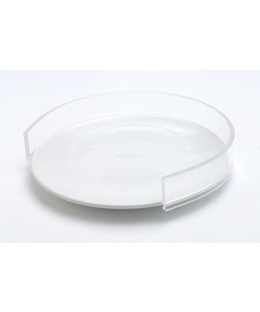 Fabacare Plate Rim - Transparent Eating Aid for Seniors | Edge Increase for Special Dishes (25.5-27.5 cm) - Buy Online on GoSupps.com