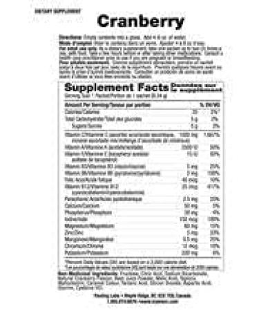 Ener-C Vitamin C Effervescent Drink Mix - Cranberry Flavor, 30 Packets (10 oz) - Boost Immunity & Energy - Buy Online on GoSupps.com
