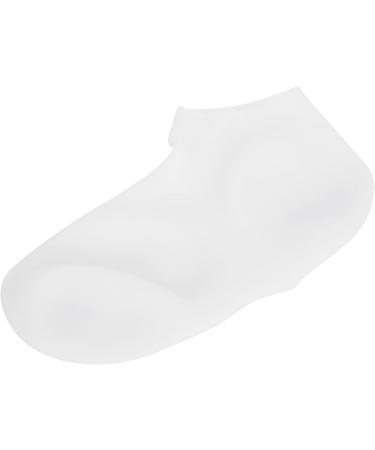 Verdant Touch Elastic Foot Care Socks Moisturizing Exfoliating Foot Skin Care Socks 2 Pairs White Size S (33-35) - Buy Online on GoSupps.com